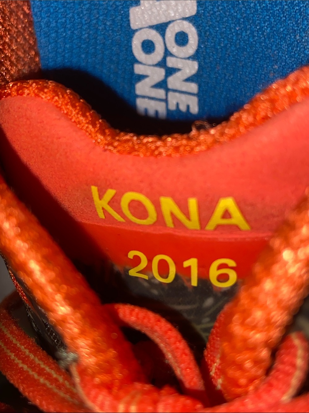 HOKA HAWAIIAN PRINT TRAINERS Kona 2016 Hoka One One EUC M7.5/W8.5-9 - Picture 7 of 9
